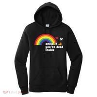 Smile If You're Dead Inside Women's Hoodie thumb 0