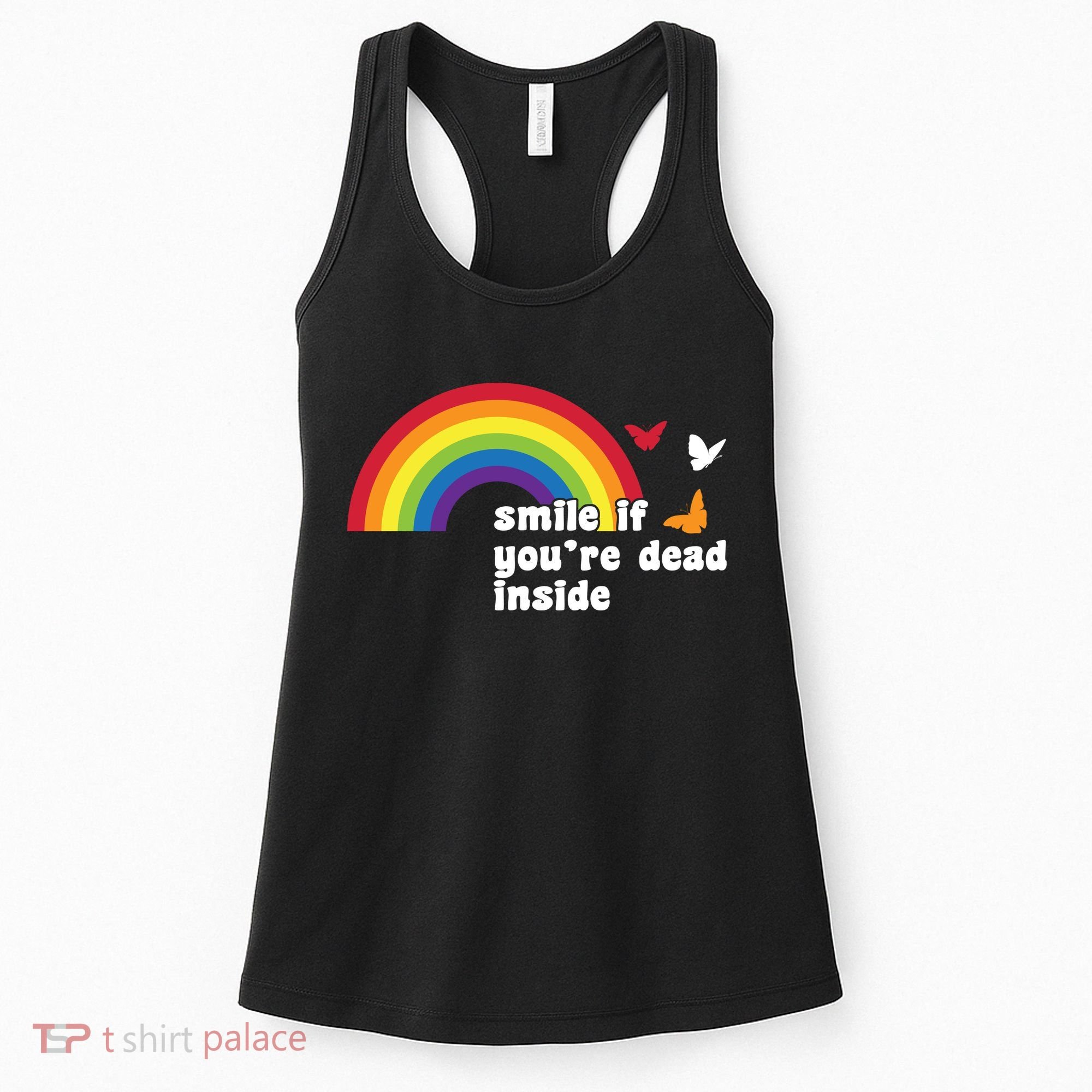 Smile If You're Dead Inside Women's Tank Top