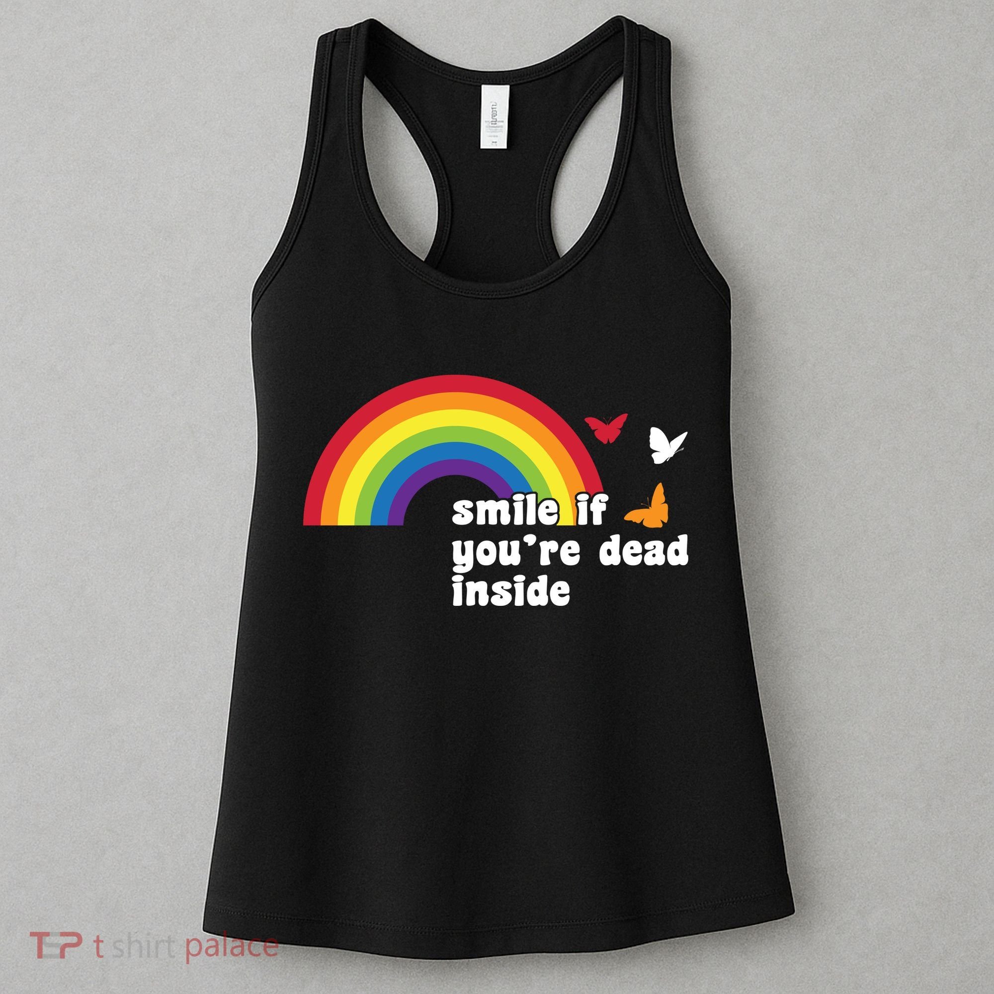 Smile If You're Dead Inside Women's Tank Top