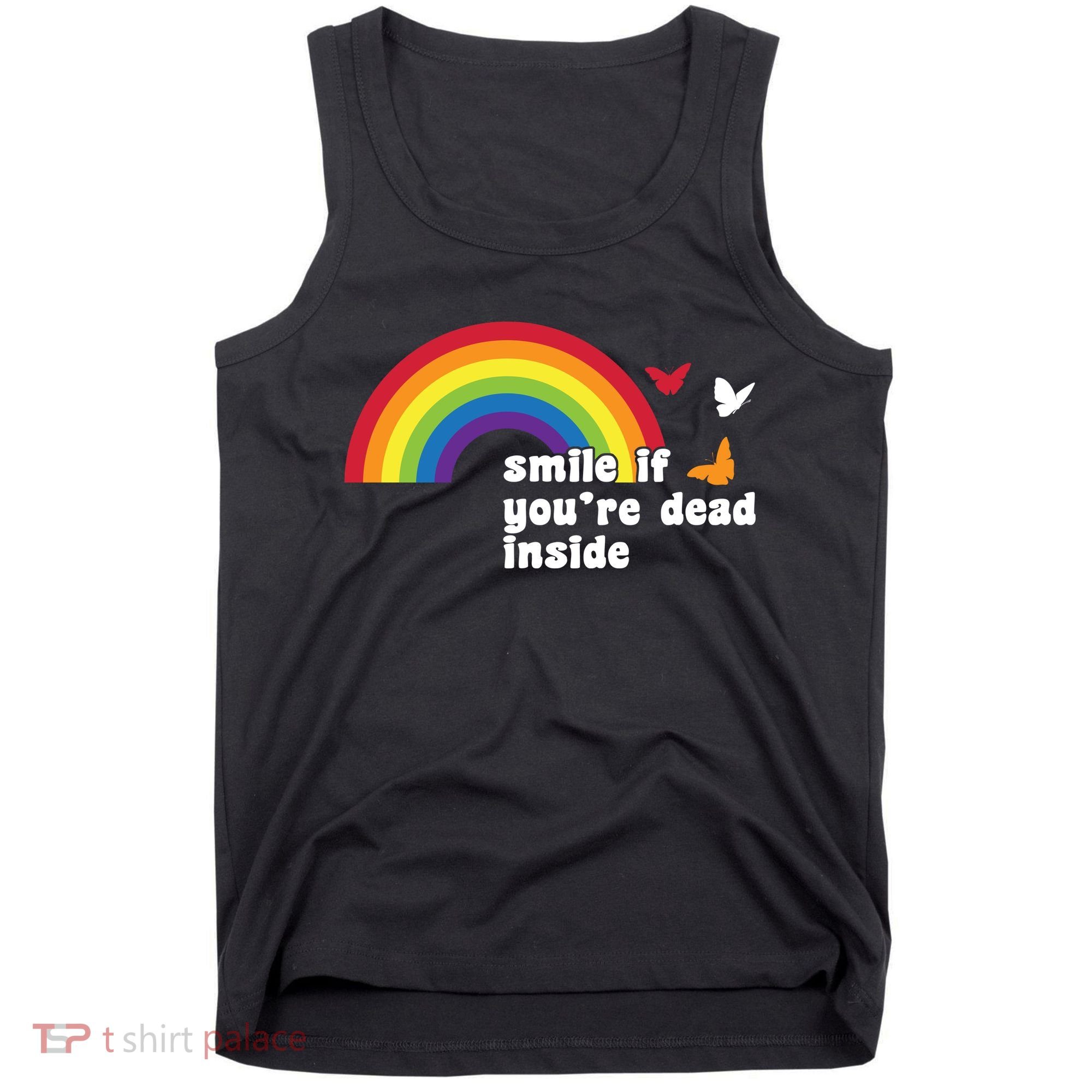 Smile If You're Dead Inside Tank Top