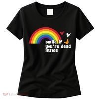 Smile If You're Dead Inside Women's T-Shirt thumb 0