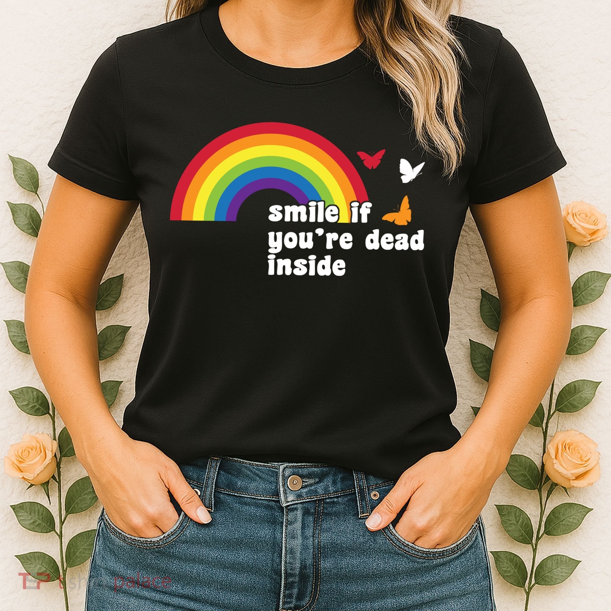 Smile If You're Dead Inside Women's T-Shirt