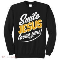 Smile Jesus Loves You!  Sweatshirt thumb 0