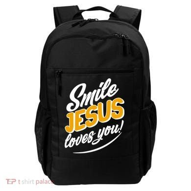 Smile Jesus Loves You!  Backpack