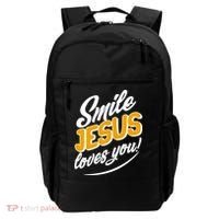 Smile Jesus Loves You!  Backpack thumb 0