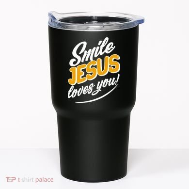 Smile Jesus Loves You!  Tumbler