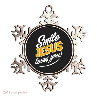 Smile Jesus Loves You!  Ornament