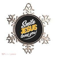 Smile Jesus Loves You!  Ornament thumb 0