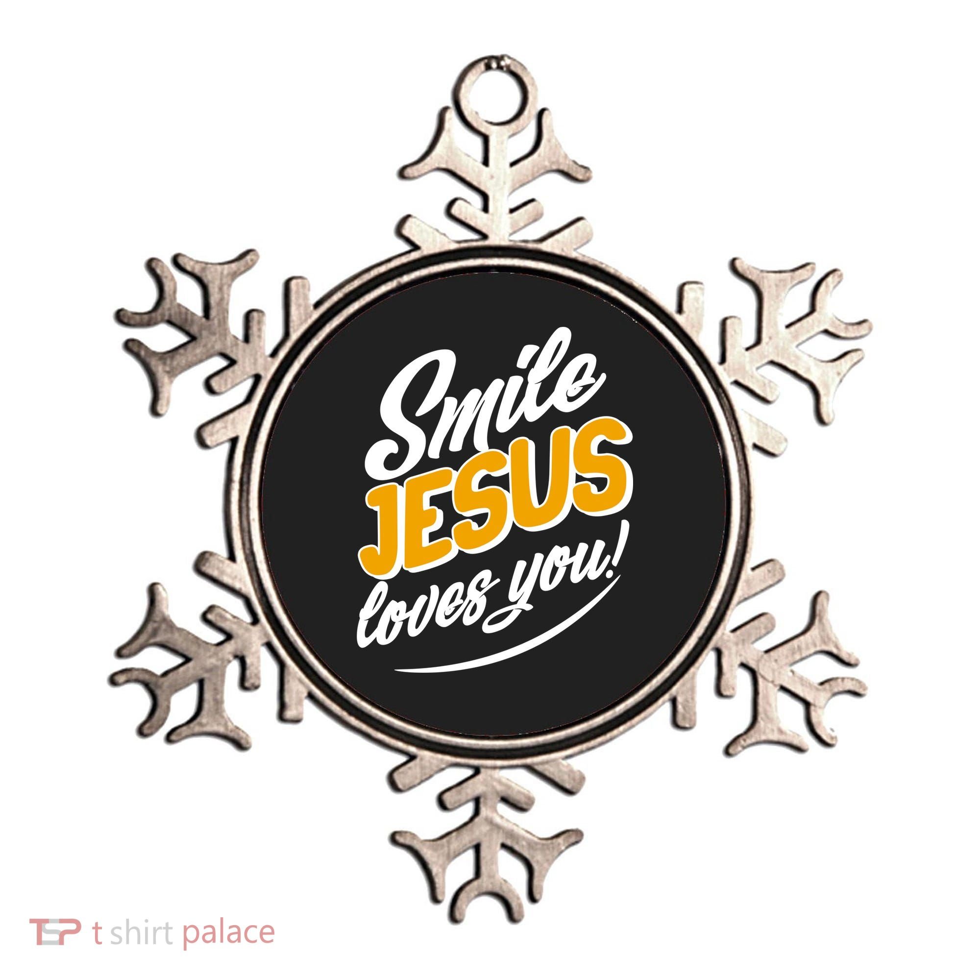 Smile Jesus Loves You!  Ornament