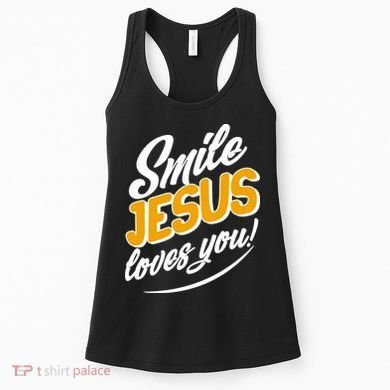 Smile Jesus Loves You!  Women's Tank Top