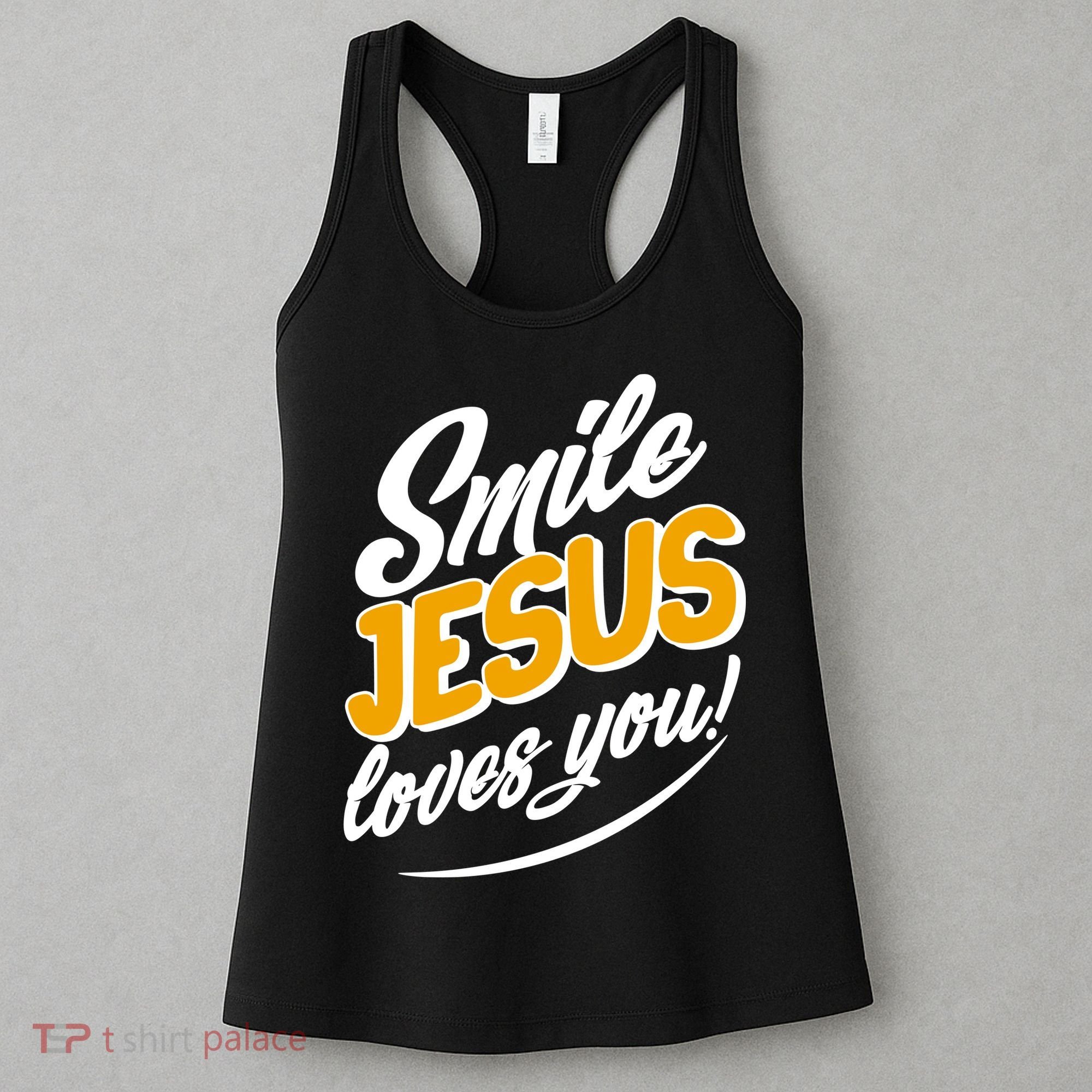 Smile Jesus Loves You!  Women's Tank Top