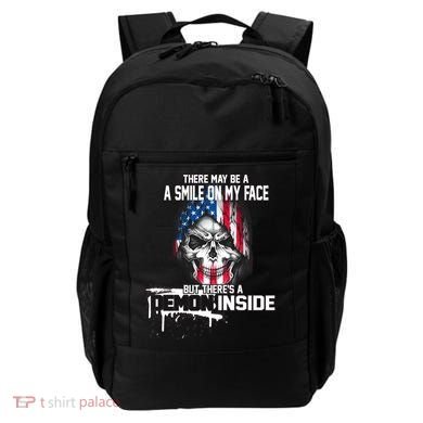 Smile On My Face Demon Inside Backpack