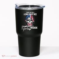 Smile On My Face Demon Inside Tumbler thumb 0
