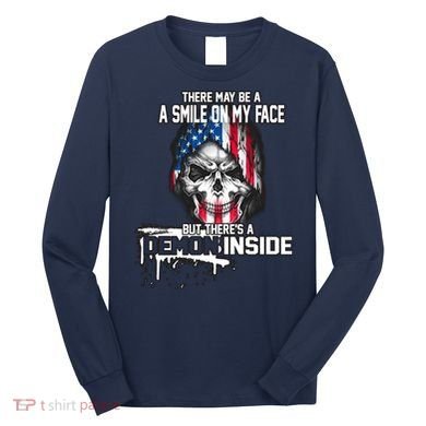 Smile On My Face Demon Inside Long Sleeve Shirt