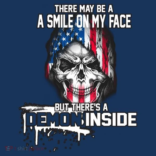 Smile On My Face Demon Inside Bucket Hat