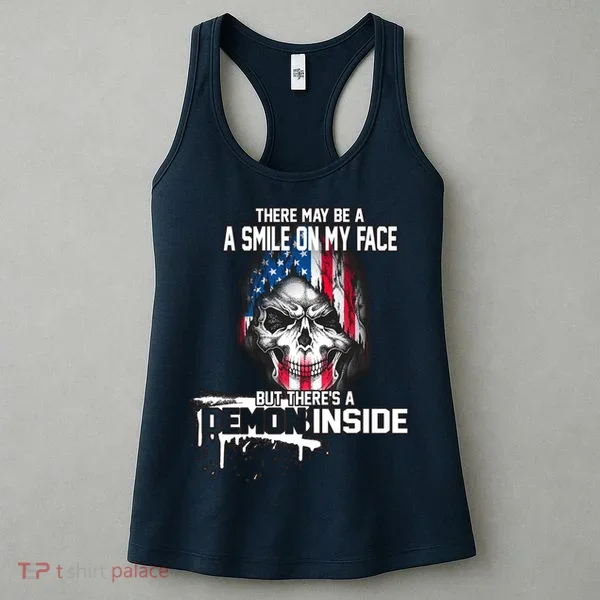 Smile On My Face Demon Inside Women's Tank Top
