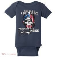 Smile On My Face Demon Inside Baby Bodysuit thumb 0