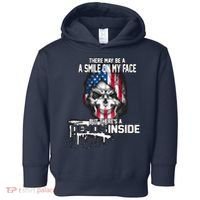 Smile On My Face Demon Inside Toddler Hoodie thumb 0