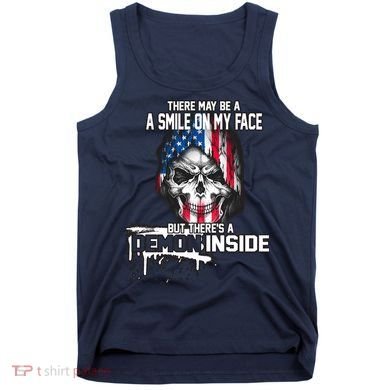 Smile On My Face Demon Inside Tank Top