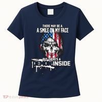 Smile On My Face Demon Inside Women's T-Shirt thumb 0