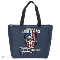 Smile On My Face Demon Inside Tote Bag thumb 0