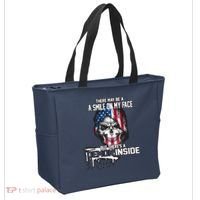 Smile On My Face Demon Inside Tote Bag thumb 2