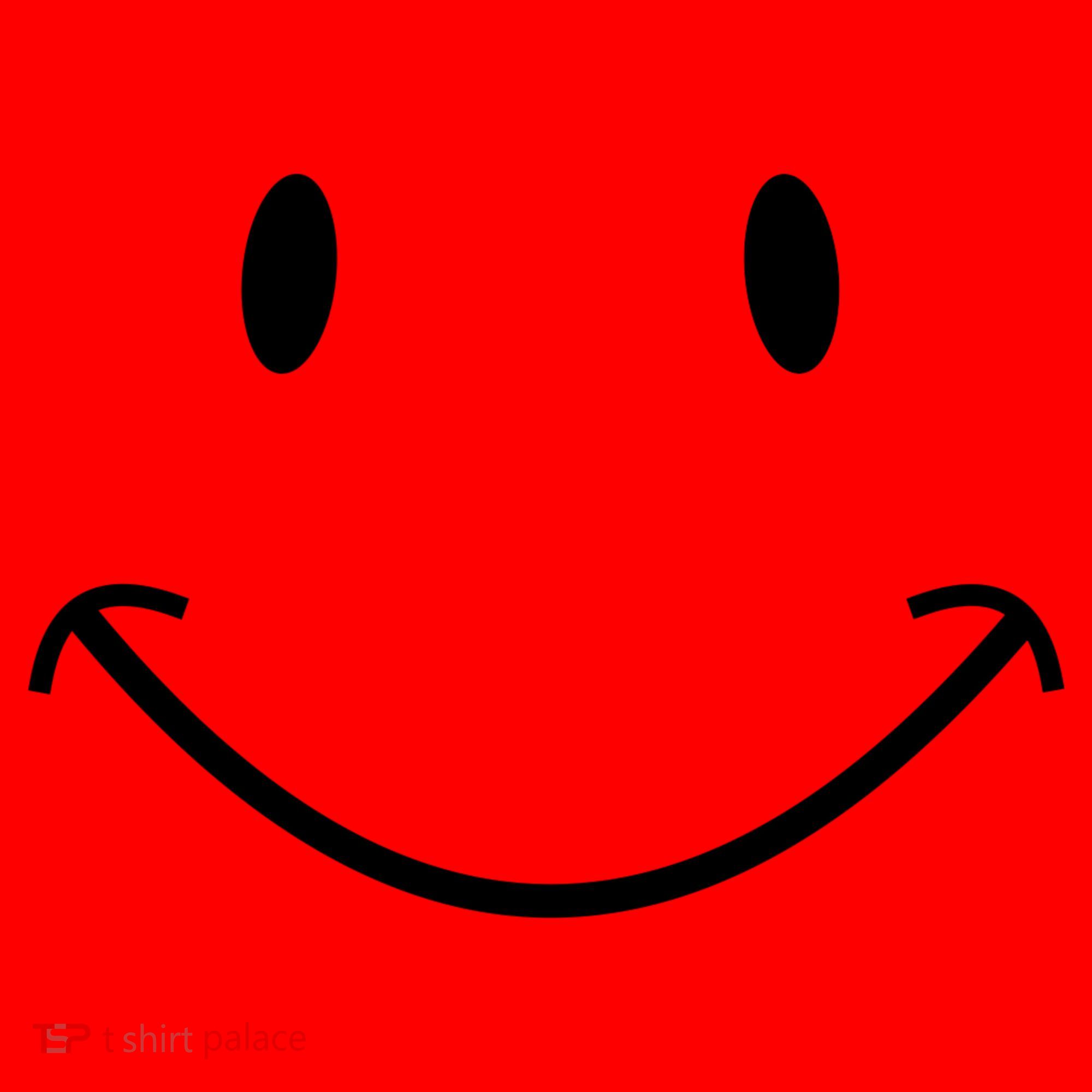 Smiley Face Santa Hat
