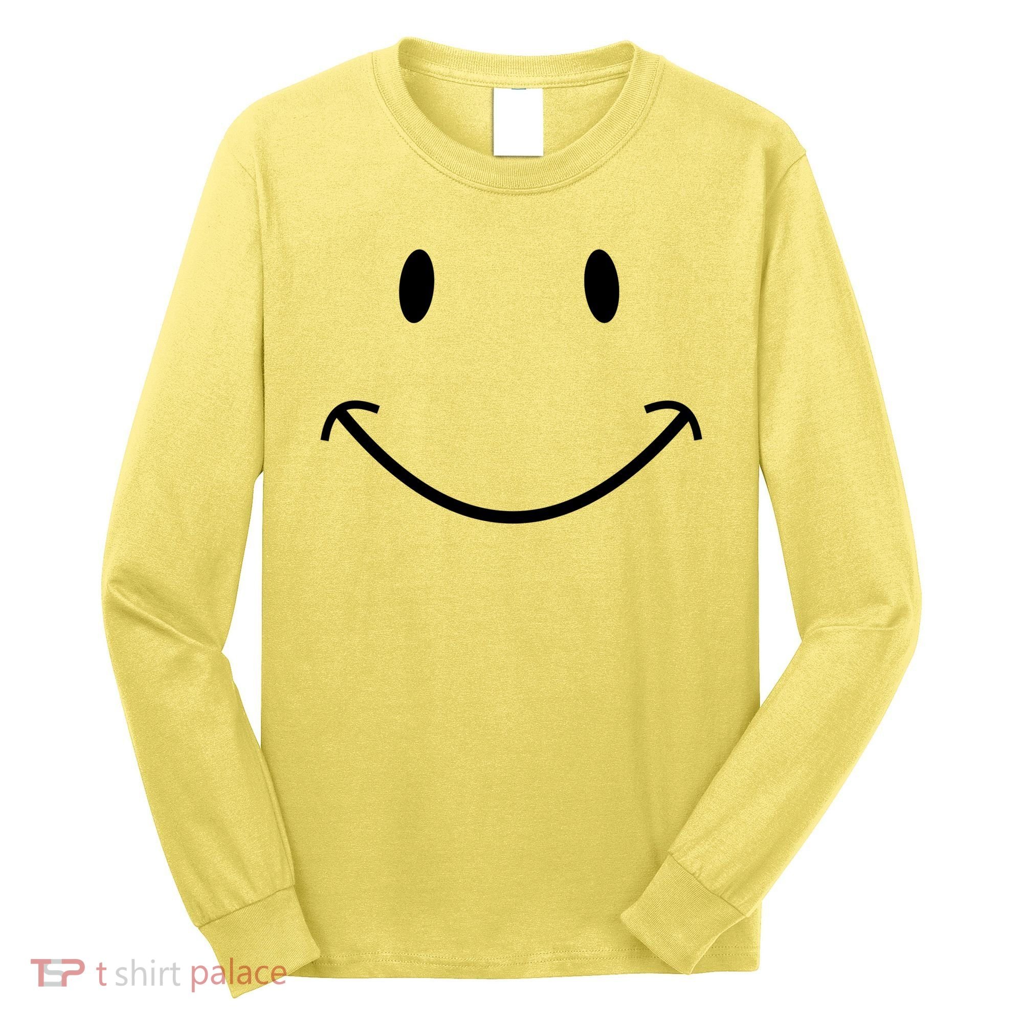 Smiley Face Long Sleeve Shirt