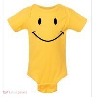 Smiley Face Baby Bodysuit thumb 0