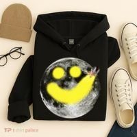 Smiley Face Happy Moon  Hoodie thumb 4