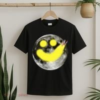 Smiley Face Happy Moon  T-Shirt thumb 2