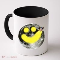 Smiley Face Happy Moon  Coffee Mug thumb 0