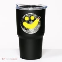 Smiley Face Happy Moon  Tumbler thumb 0