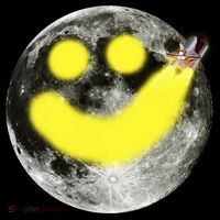 Smiley Face Happy Moon  Mousepad thumb 1