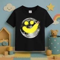 Smiley Face Happy Moon  Toddler T-Shirt thumb 3