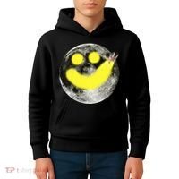 Smiley Face Happy Moon  Kids Hoodie thumb 4
