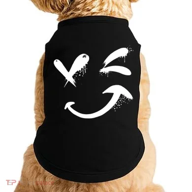 Smiley Face Winking Doggie Tank
