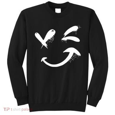 Smiley Face Winking Sweatshirt