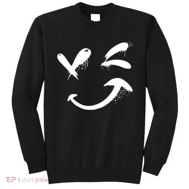 Smiley Face Winking Sweatshirt