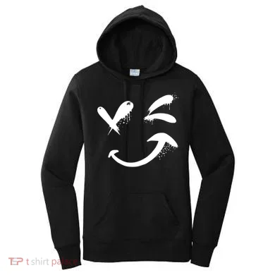 Smiley Face Winking Women's Hoodie