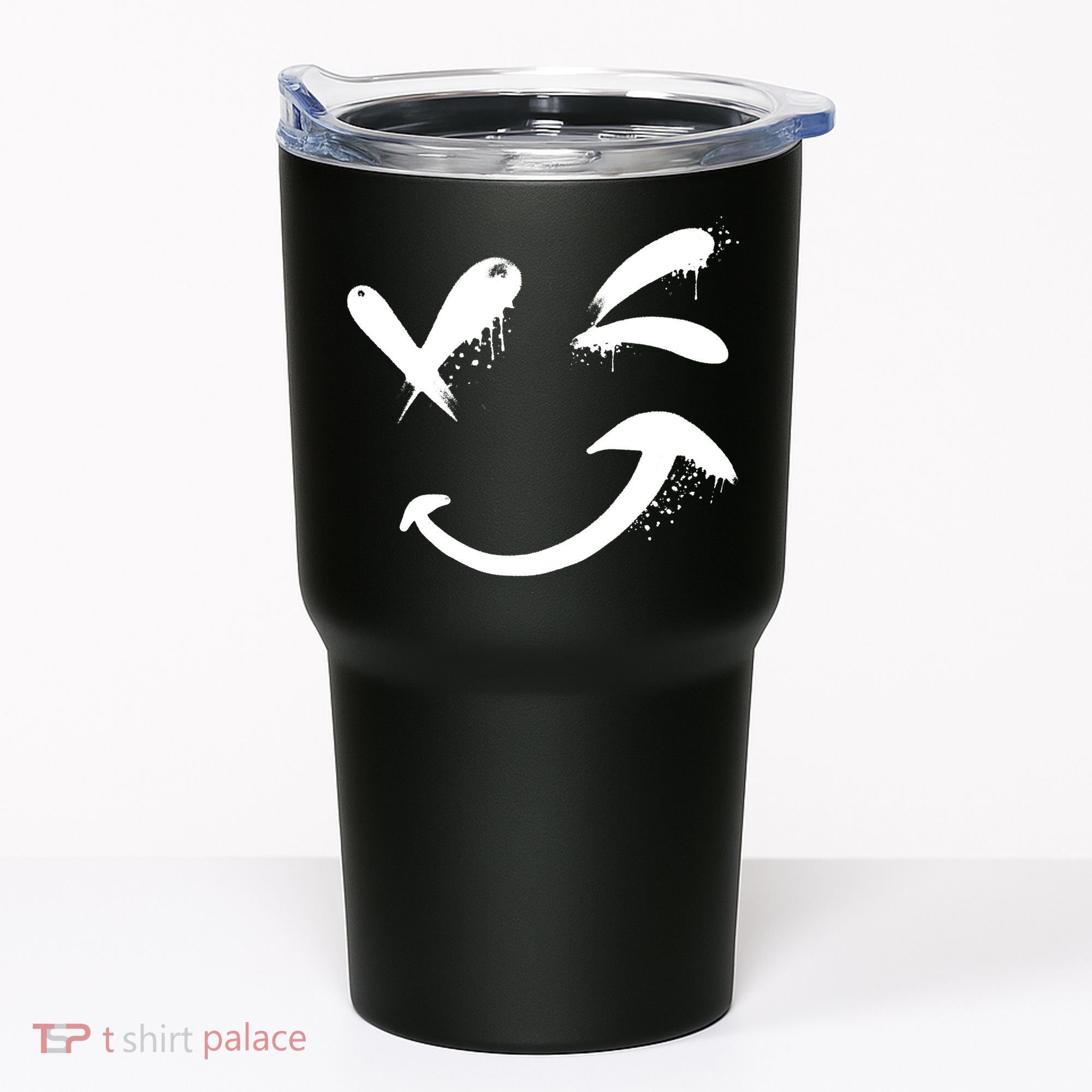 Smiley Face Winking Tumbler