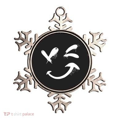 Smiley Face Winking Ornament