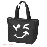 Smiley Face Winking Tote Bag thumb 3