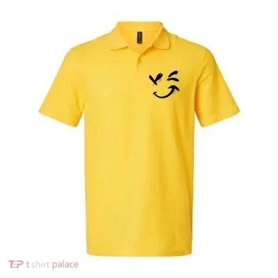 Smiley Face Winking Polo