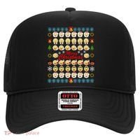 Smiley Faces Ugly Christmas Sweater Hat thumb 0