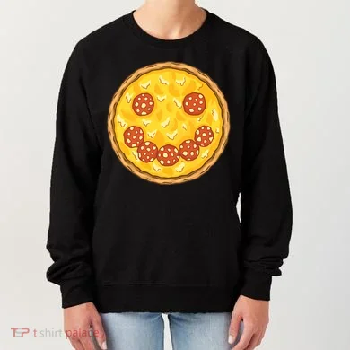 Smiley Pizza Women's Sweatshirt