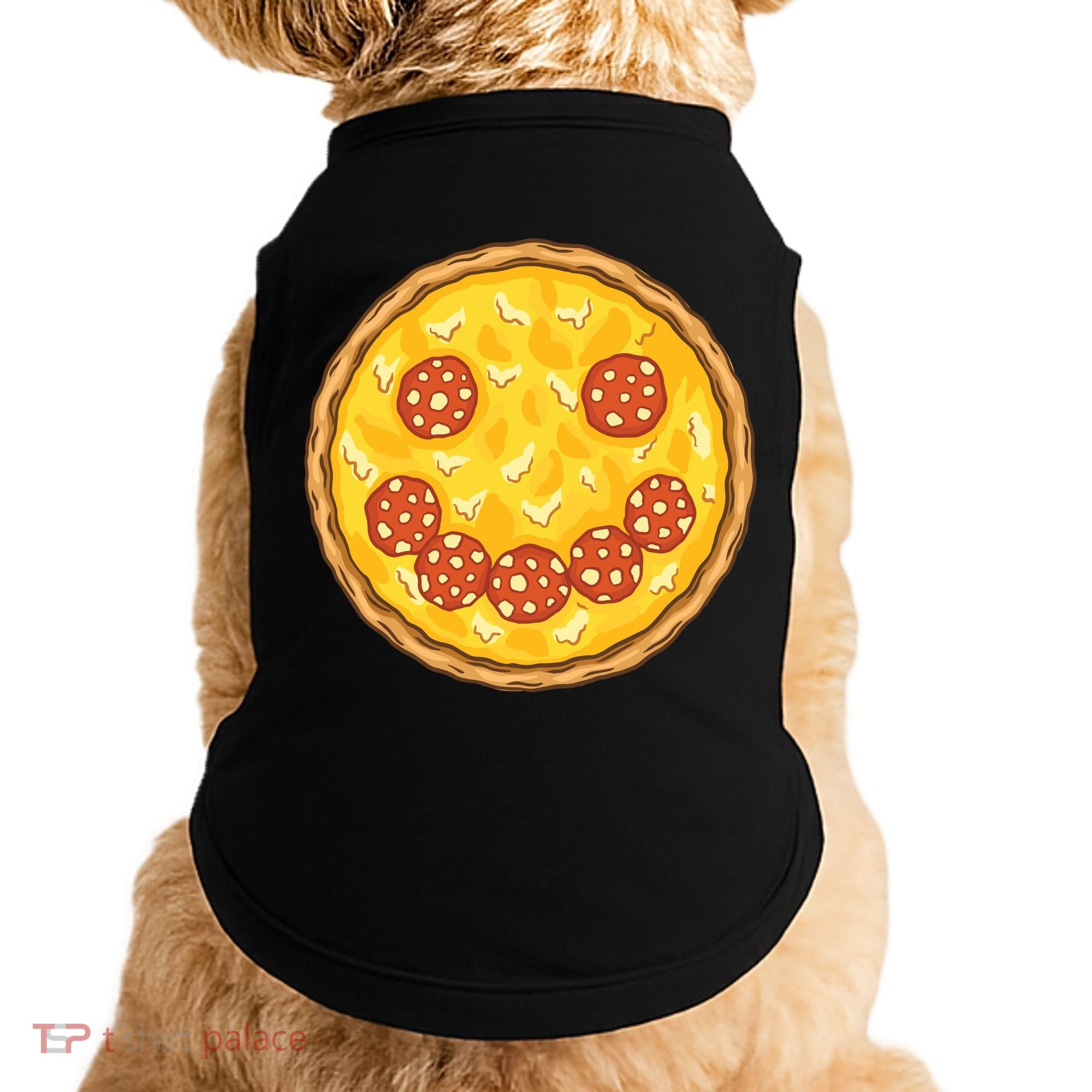 Smiley Pizza Doggie Tank