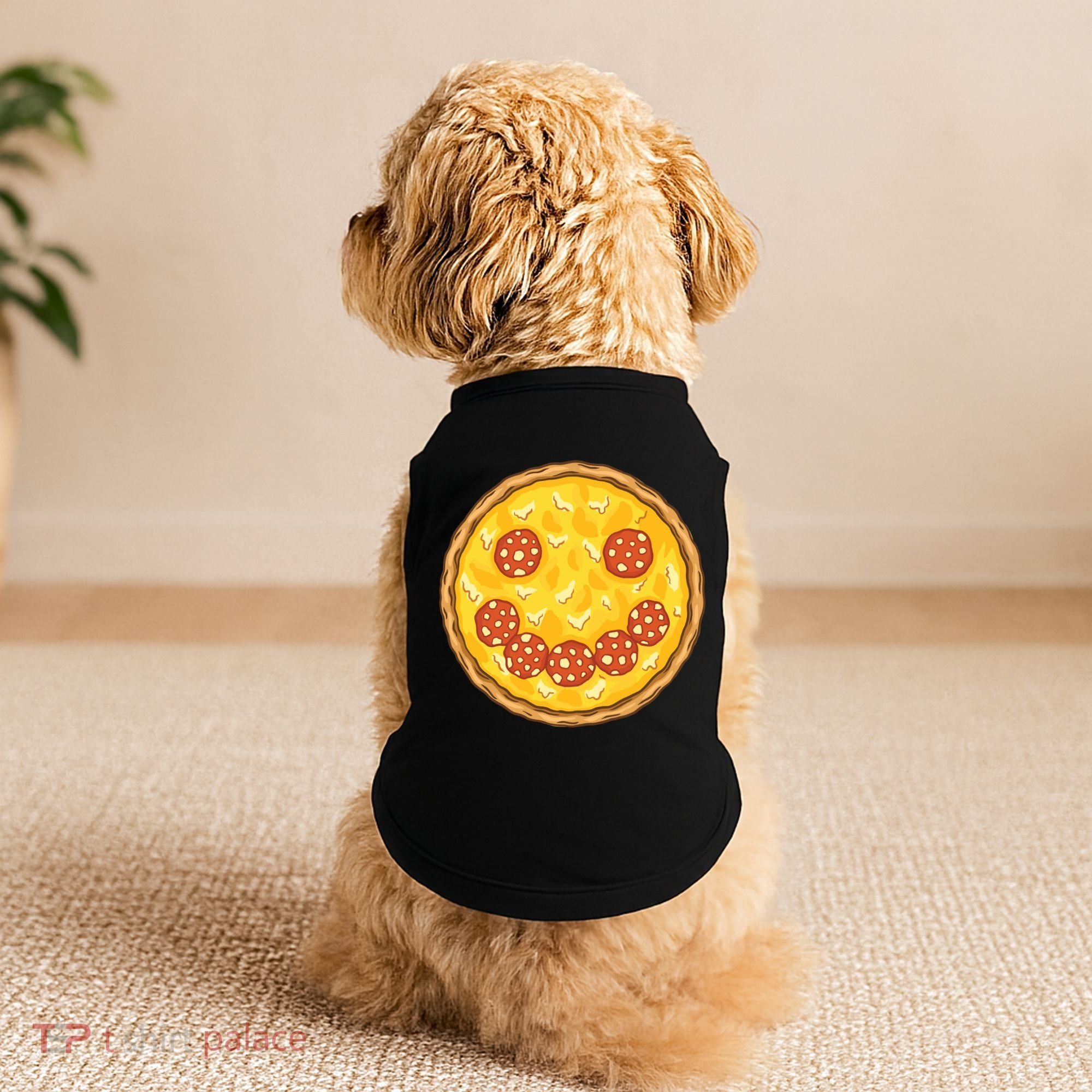 Smiley Pizza Doggie Tank