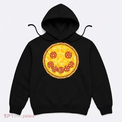 Smiley Pizza Hoodie