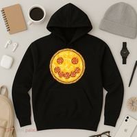 Smiley Pizza Hoodie thumb 3